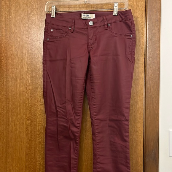 Burgundy pants from Garage Clothing - Picture 1 of 3